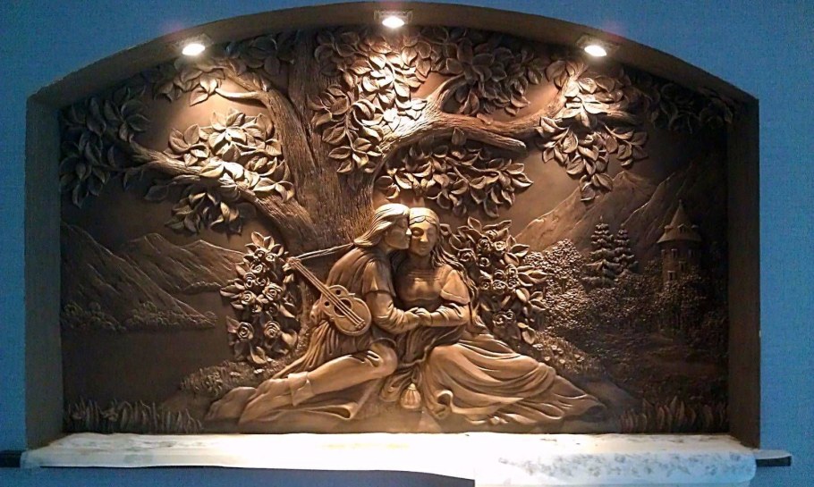 Барельеф горельеф рельеф на стене