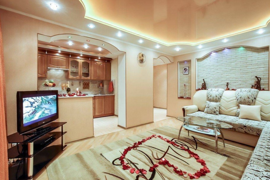 Евроремонт потолок гипсокартон