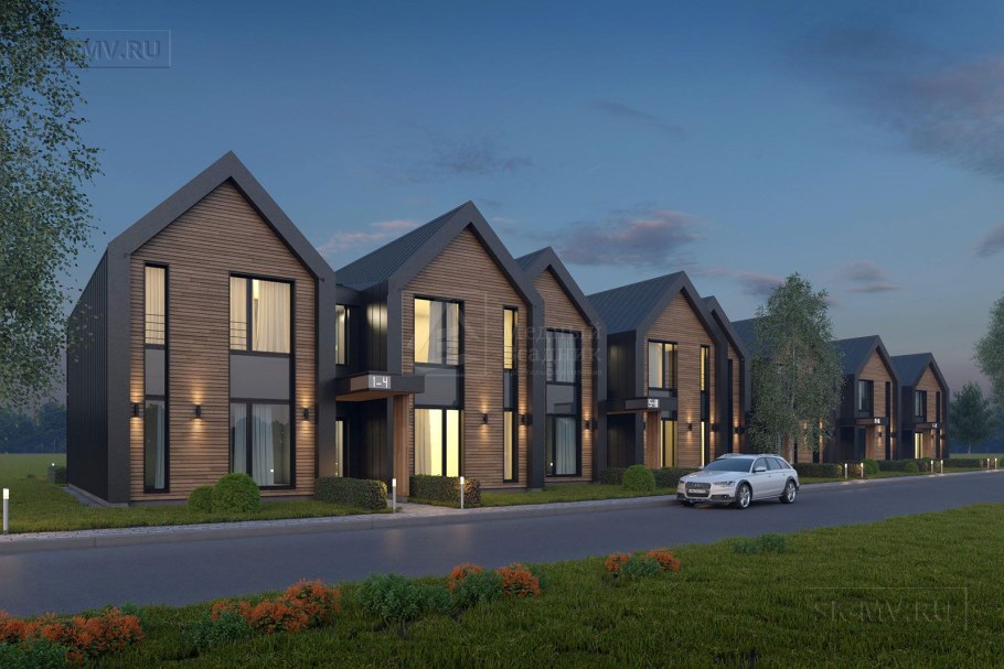 Проекты таунхаусов
