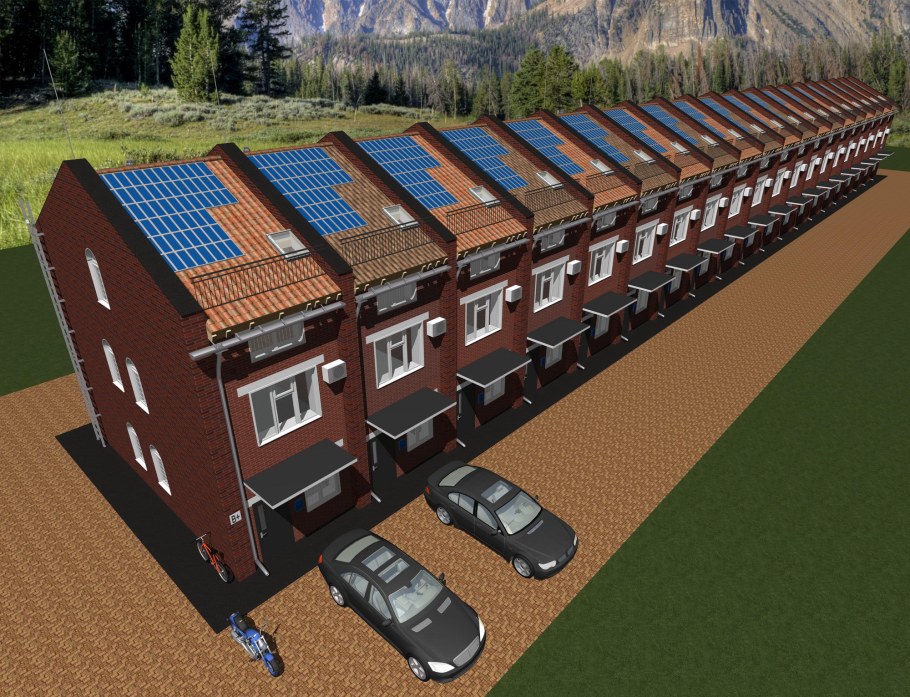 Мини таунхаус