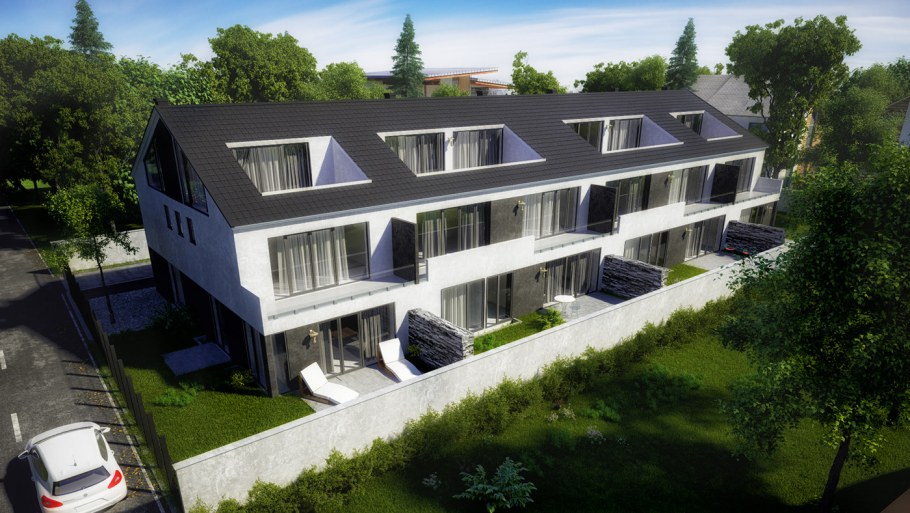 Современный таунхаус проект