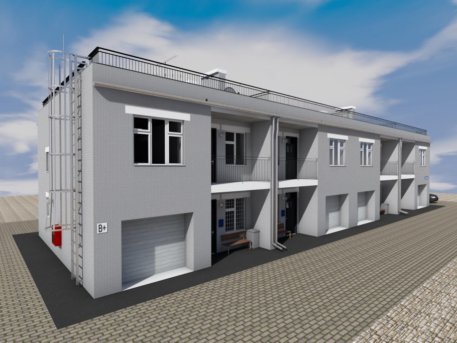 Ароккт двухэтажного Барнхауса