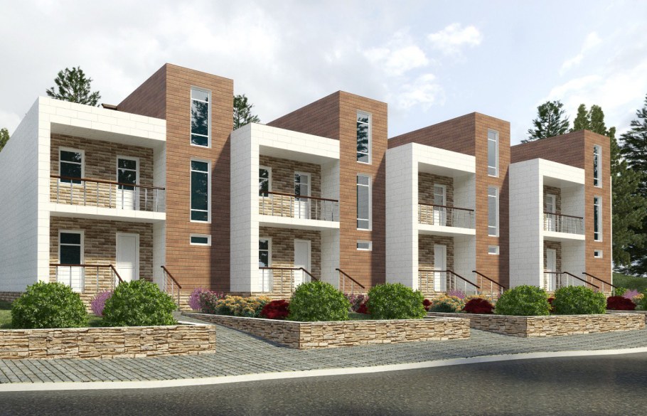 Блокированная жилая застройка Аникеевка