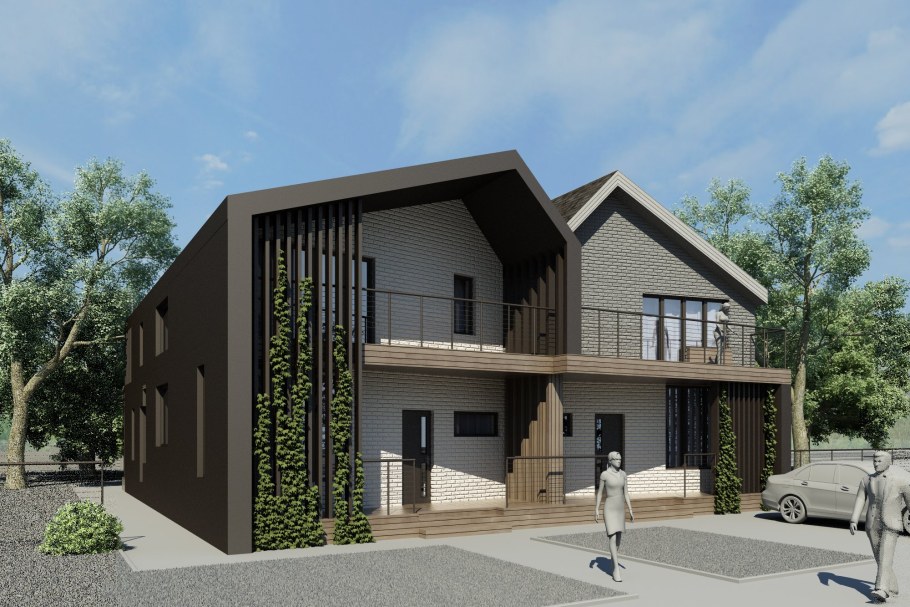 Блокированные дома проекты