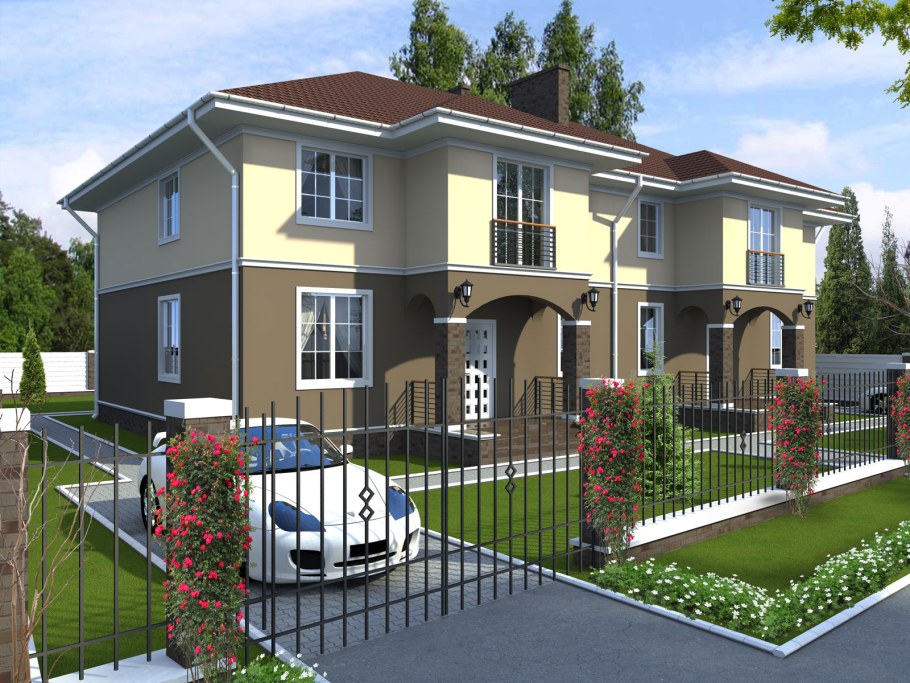 Дуплекс 400 м2