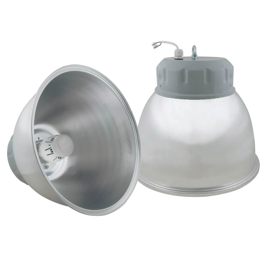 Светильник купольный промышленный Ulz-v40y Grey e40 ip20 Silver без лампы
