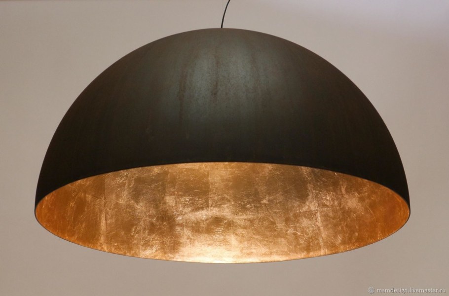 Подвесной светильник полусфера 800мм