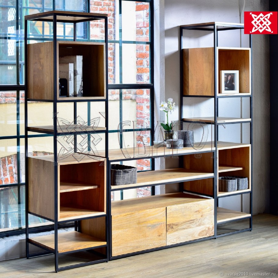 Мебель лофт из трубы 20х40