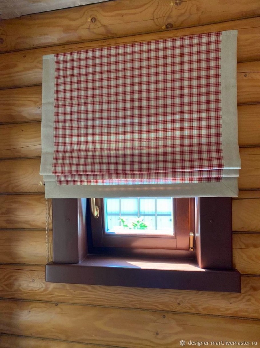Занавески на кухню на дачу