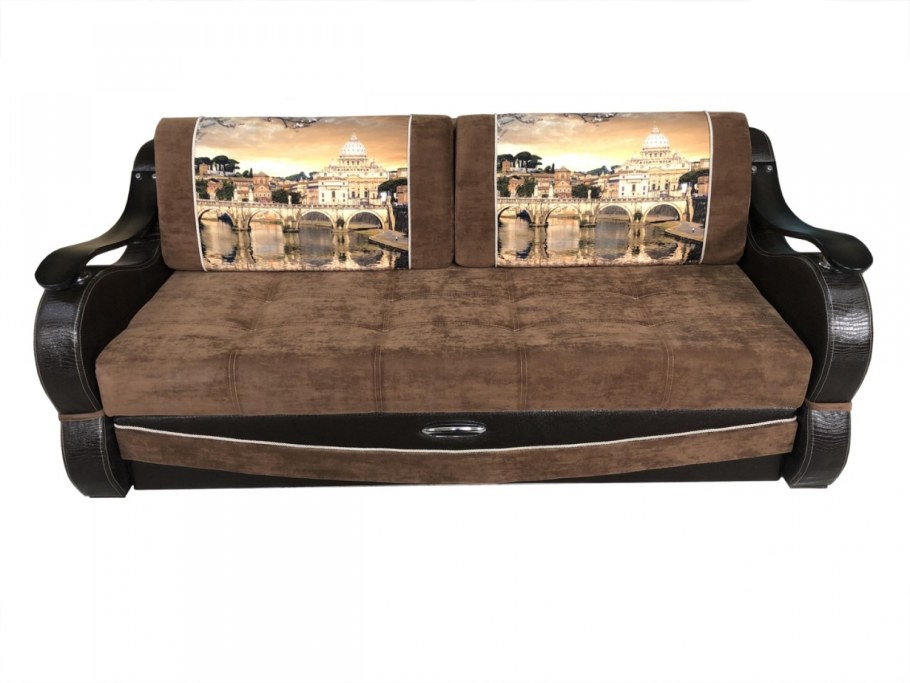 Диван Виктория еврокнижка на металлокаркасе