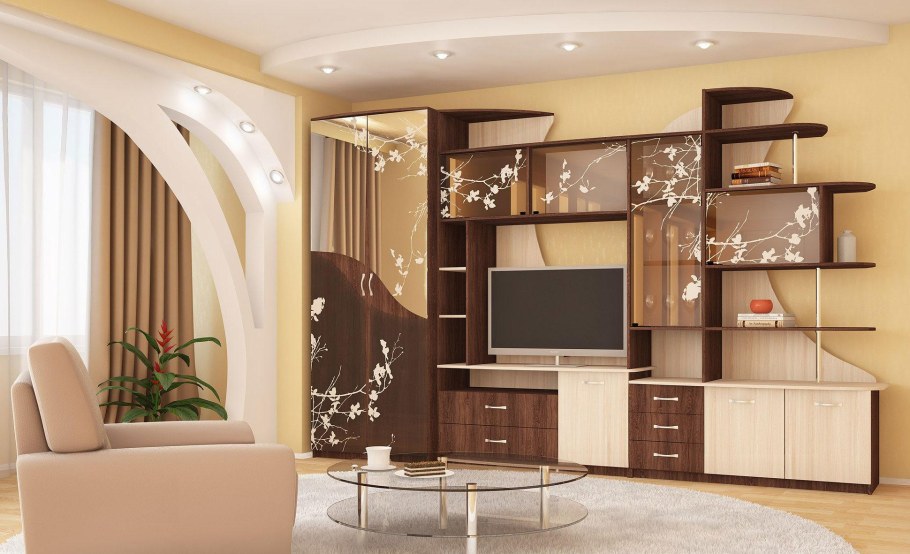 Стенка Дарина мебель плюс