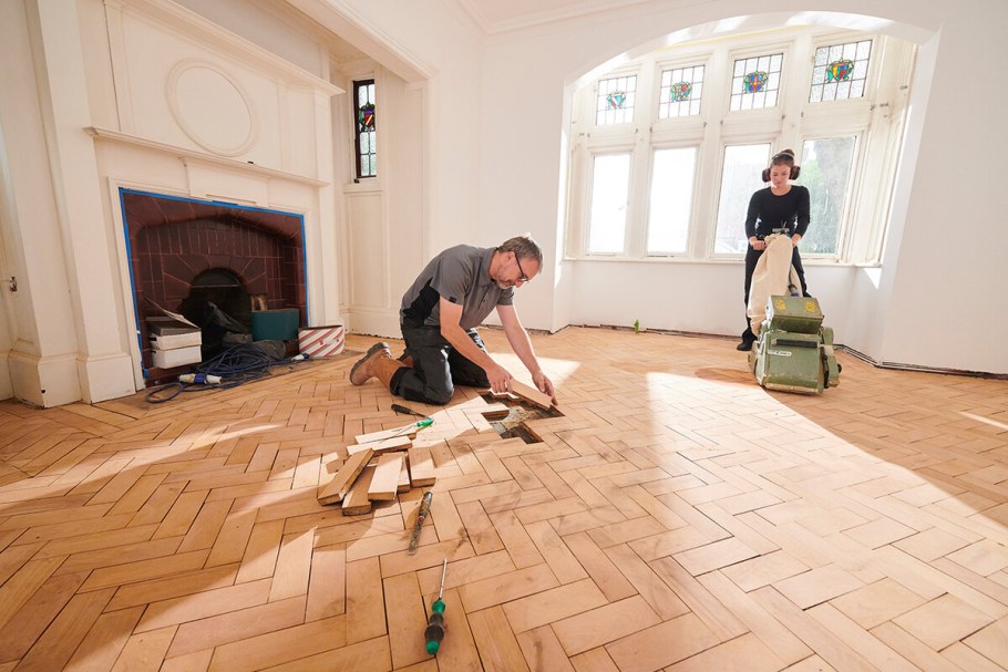 Циклевка паркетной доски