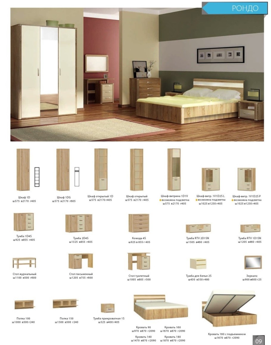 Рондо мебельная система
