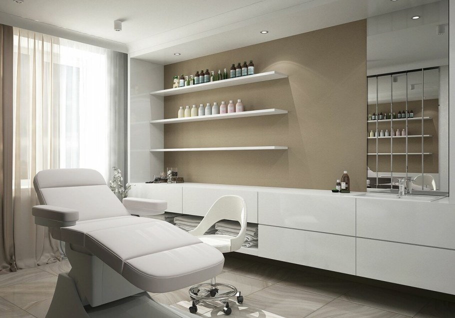 Кабинет косметолога интерьер