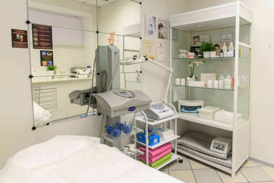 Интерьер кабинета косметологии