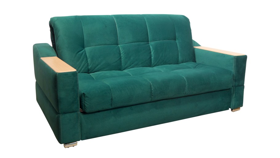 Угловой диван в разложенном виде