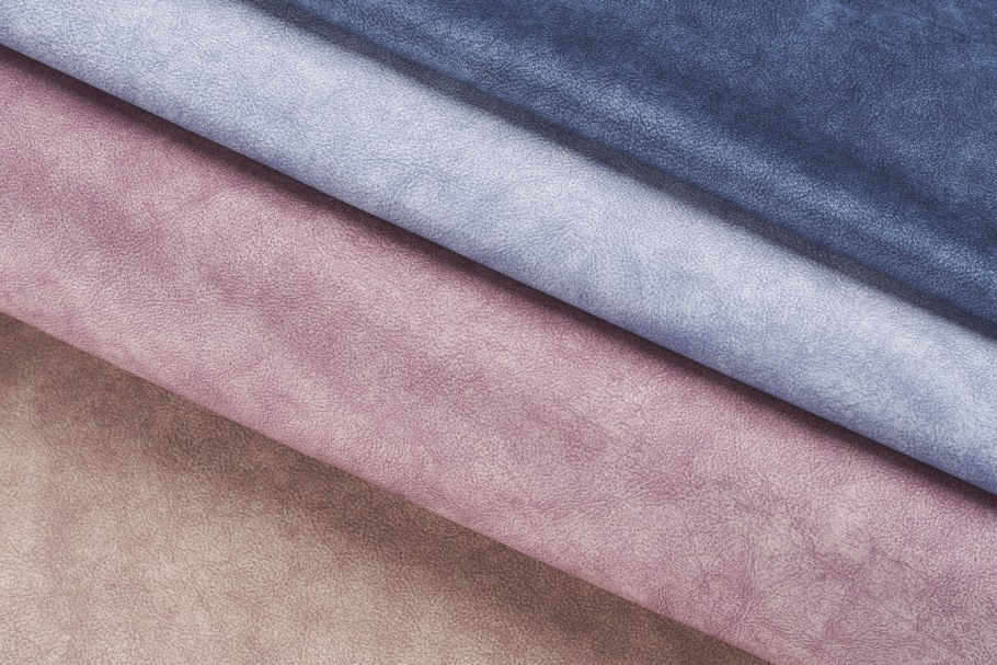 Замшевый диван