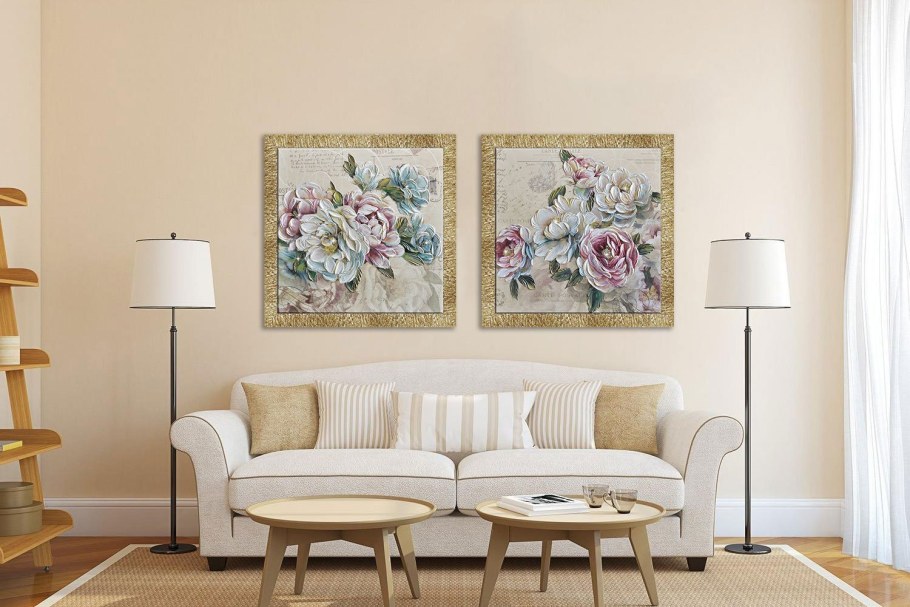 Постеры в классическом интерьере