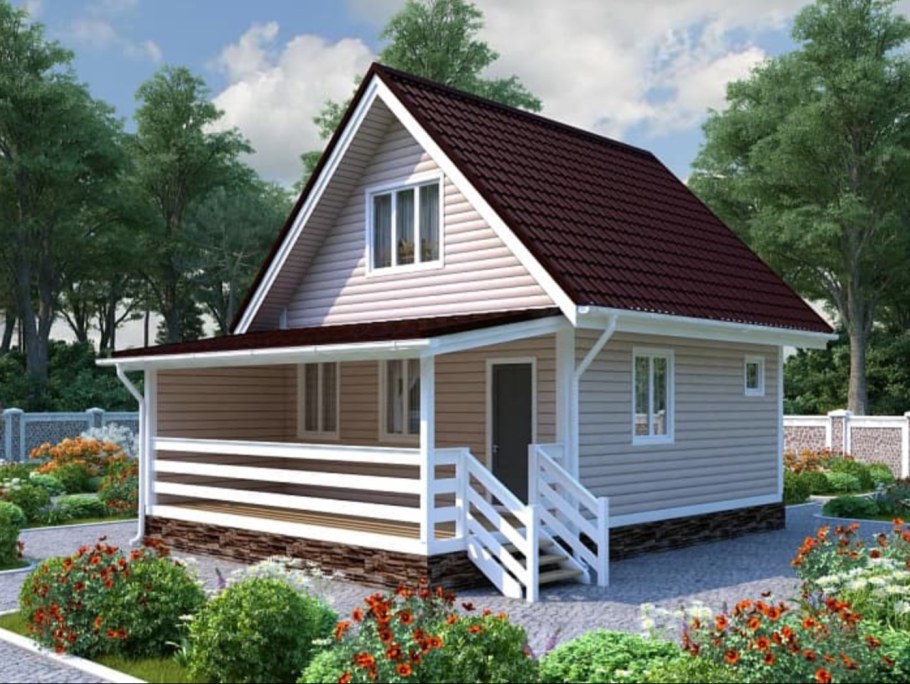 Каркасный дом 5 на 6