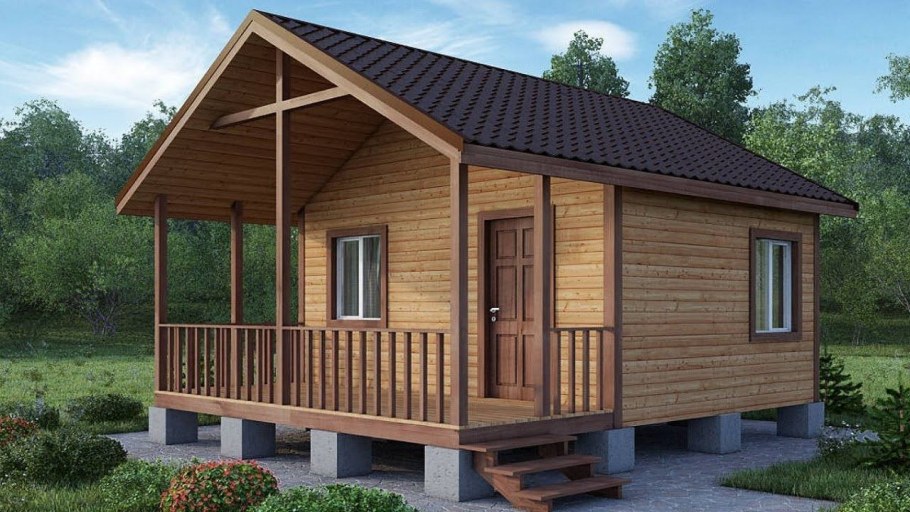 Дачный домик 5х6
