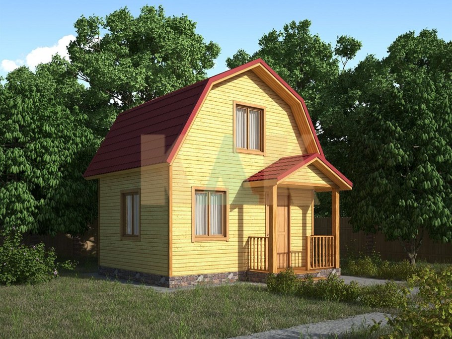 Готовые проекты дачных домиков