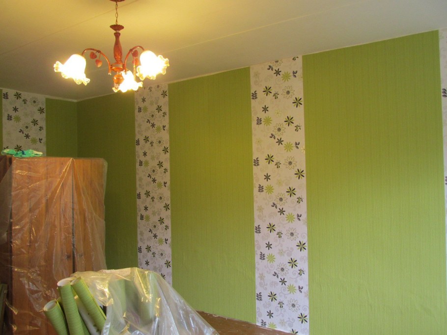 Отделка квартир обоями