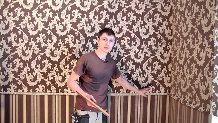 Обои в гостиную