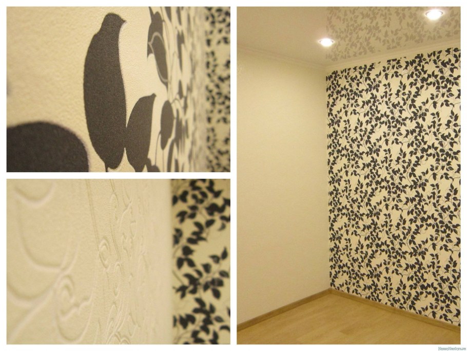 Поклейка обоев