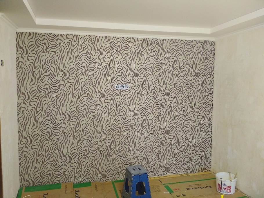 Обои в интерьере