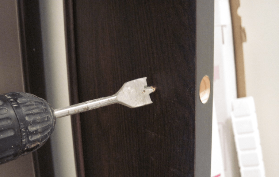 Сверло для ручки двери межкомнатной