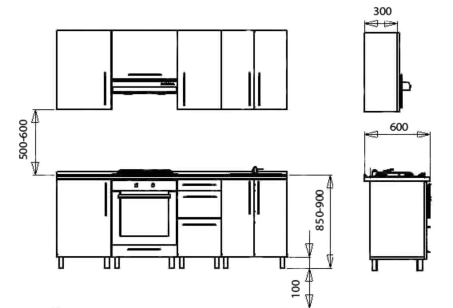 Кухня Виола 1,6 м (Зарон)