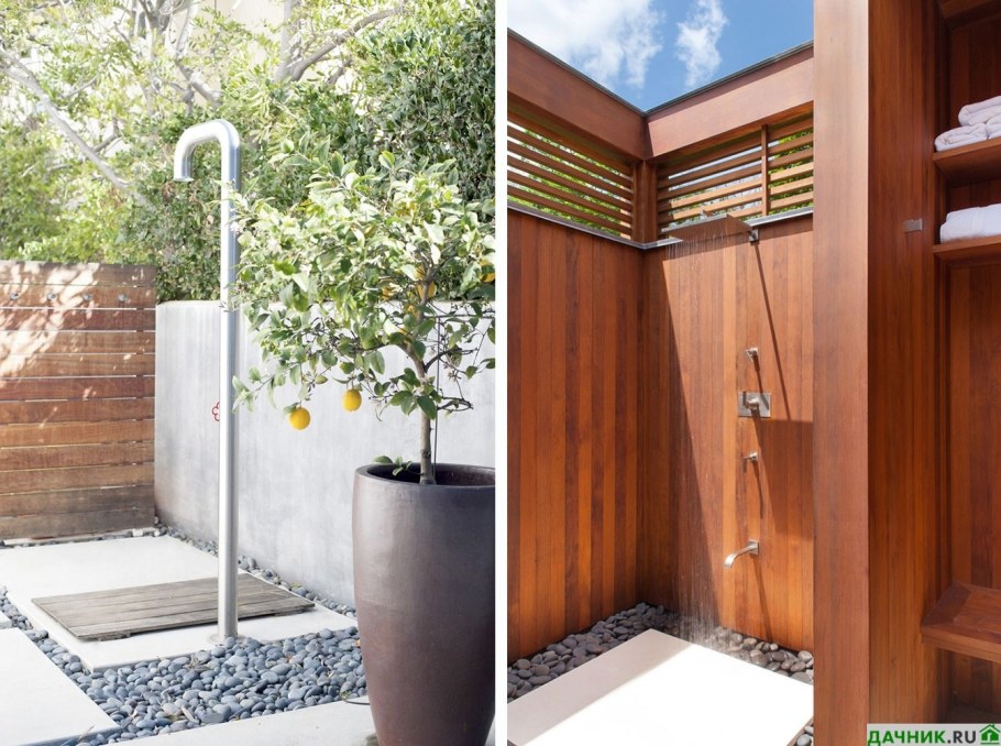 Летний душ для дачи