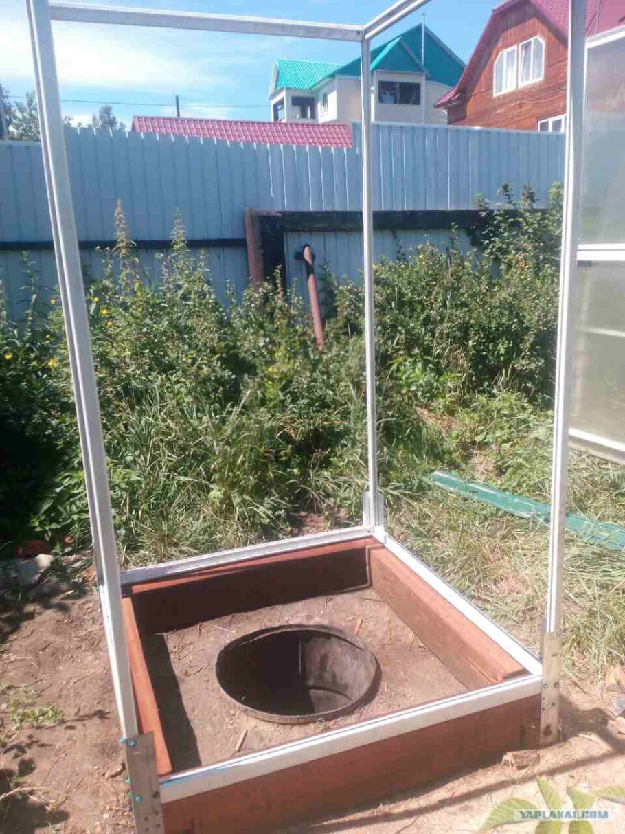 Душ на даче своими руками