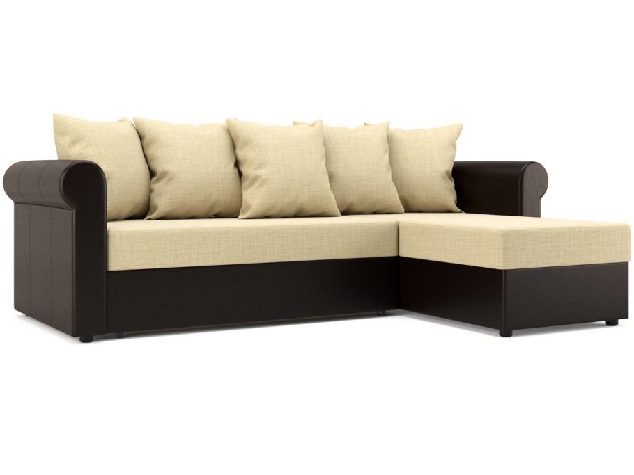 Кухонный угловой диван "Париж золотое Руно