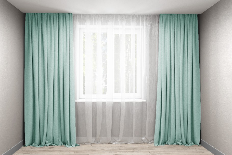 Светло серые шторы
