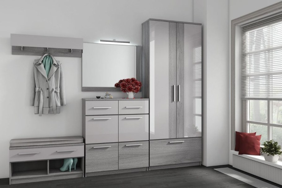 ЛАЙФМЕБЕЛЬ прихожая белая фортуна1700