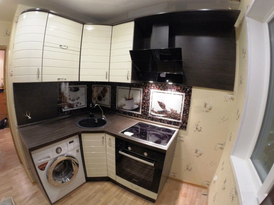 Кухня в хрущевке 5 кв м Лорето