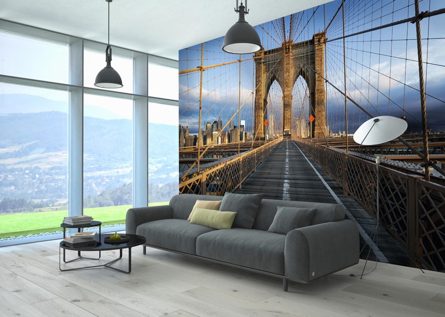 Красивые фотообои в интерьере