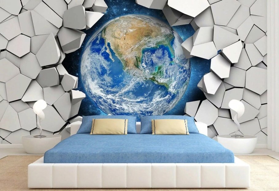 Фотообои море в интерьере