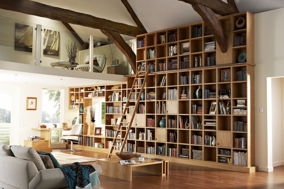 Лестница для книжных стеллажей