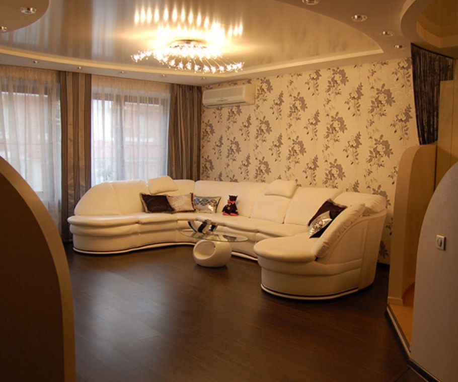 Двухуровневая квартира современный интерьер