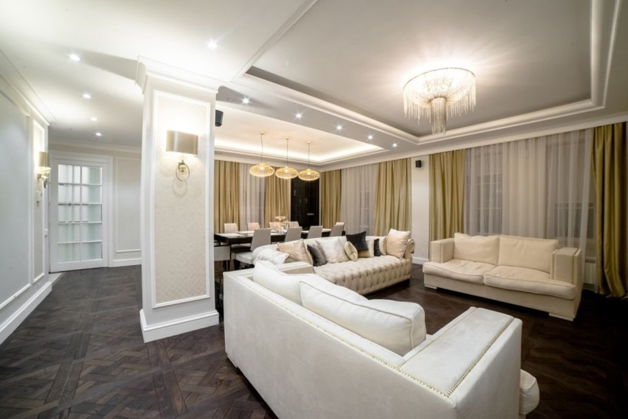 Двухуровневый пентхаус в Москва Сити