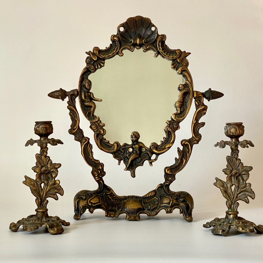 Настольное зеркало псише Италия