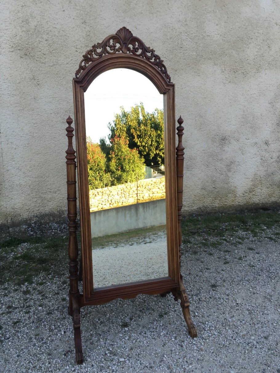 Зеркало ампирное псише