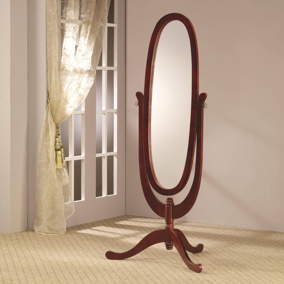 Зеркало напольное "Бэль" бук