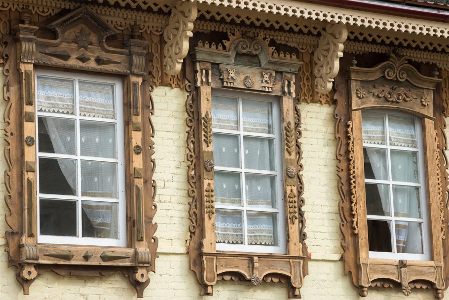 Старые стеклянные окна