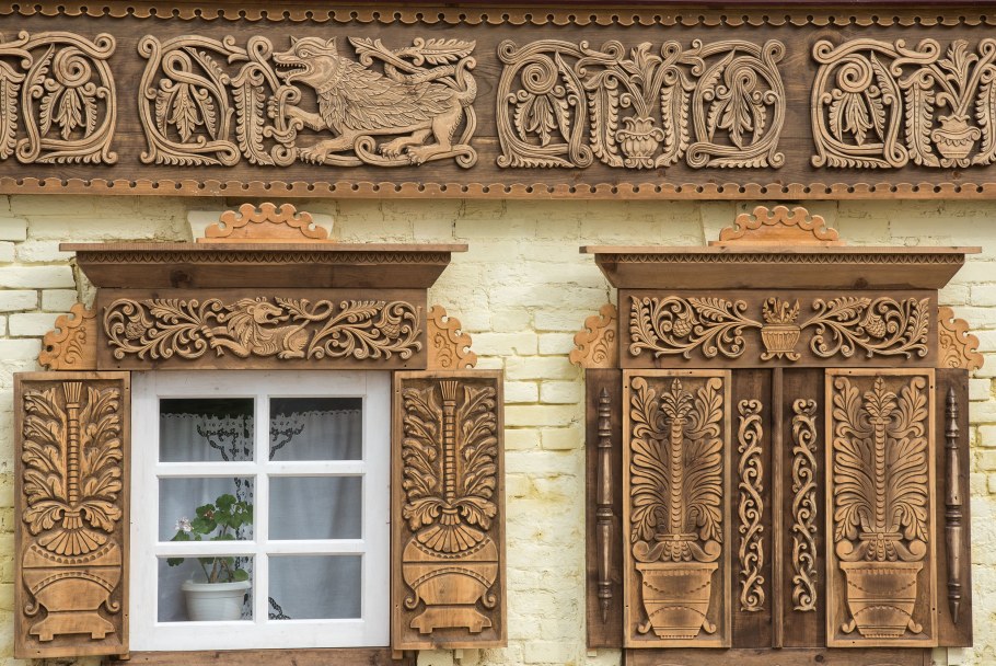 Витражные окна старинные