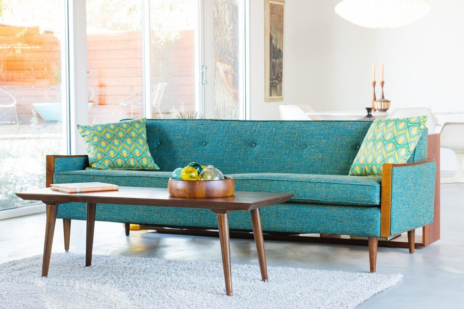 Диван в стиле МИД Модерн Сентери