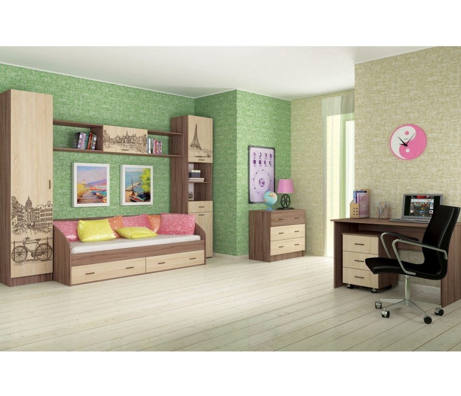 Спальня подростковая Орион ТЭКС