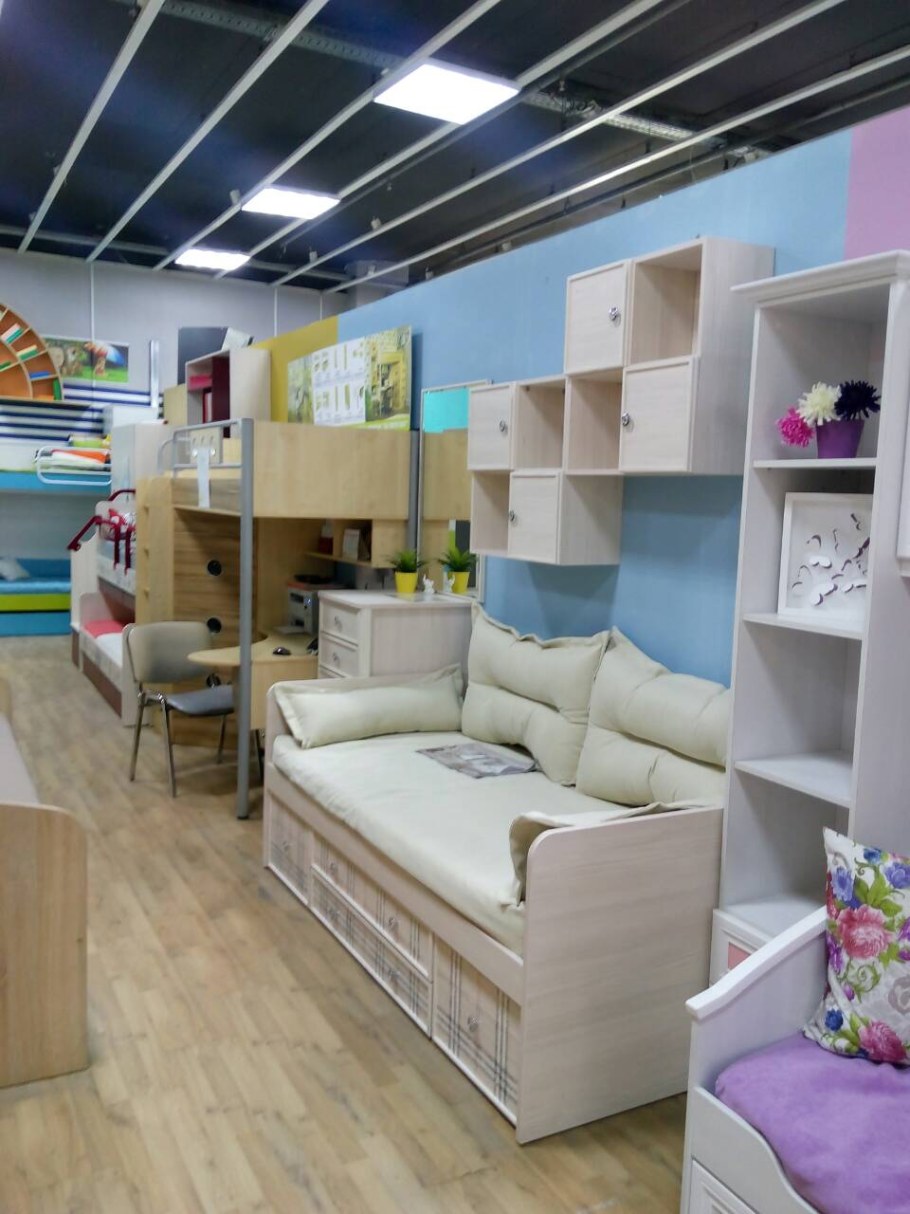Яркая детская салоны мебели